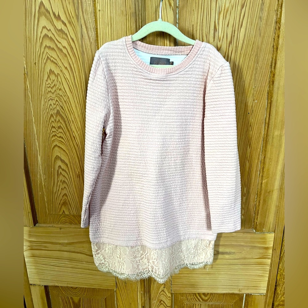 Creamie lace bottom dress